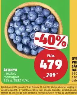 PENNY ÁFONYA ajánlat