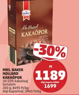 PENNY MRS. BAKER HOLLAND KAKAPOR ajánlat