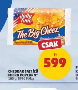 PENNY Jolly Time The Big Cheez Popcorn ajánlat