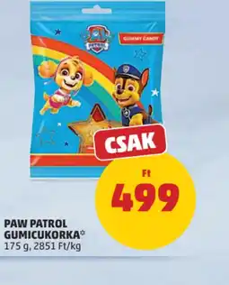 PENNY PAW PATROL GUMICUKORKA ajánlat