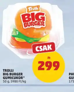 PENNY TROLLI BIG BURGER GUMICUKOR ajánlat