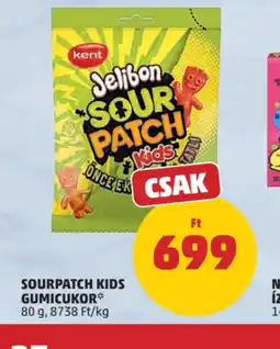PENNY Jelibon SOUR PATCH Kids gumicukor ajánlat