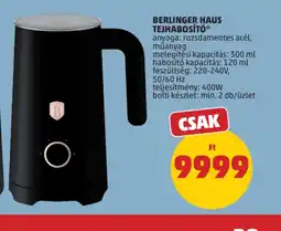 PENNY BERLINGER HAUS TEJHABOSÍT ajánlat