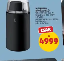 PENNY BLAUMANN KÁVÉDARÁL ajánlat