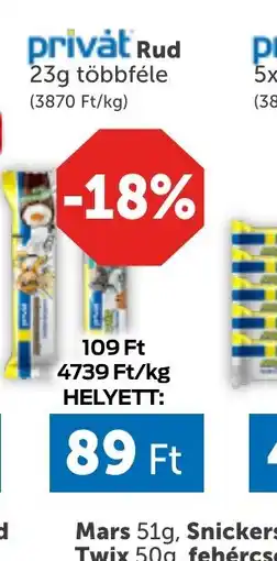 PRIVÁT privát Rud ajánlat