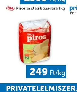 PRIVÁT CBA Piros asztali búzadara ajánlat