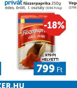 PRIVÁT privát fűszerpaprika ajánlat