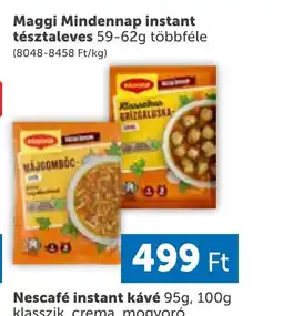 PRIVÁT Maggi Mindennap instant tésztaleves ajánlat