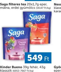 PRIVÁT Saga filteres tea ajánlat