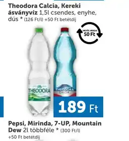 PRIVÁT Theodora Calcia ásványvíz ajánlat