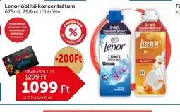 PRIVÁT Lenor öblítő koncentrátum ajánlat