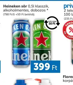 PRIVÁT Heineken sör ajánlat