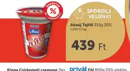 PRIVÁT Abaúj Tejföl ajánlat