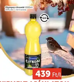 PRIVÁT Olympos citromlé ajánlat