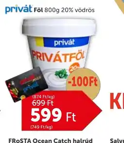 PRIVÁT Privát Föl ajánlat