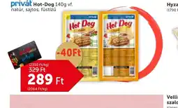 PRIVÁT Privát Hot-Dog ajánlat