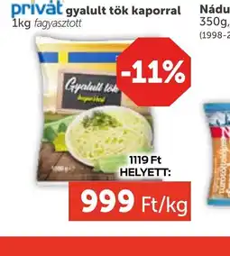 PRIVÁT privát gyalult tök kaporral ajánlat