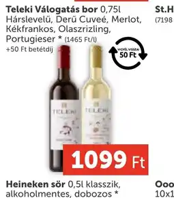 PRIVÁT Teleki Válogatás bor ajánlat