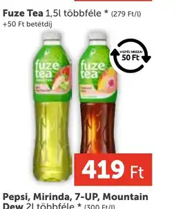 PRIVÁT Fuze Tea ajánlat