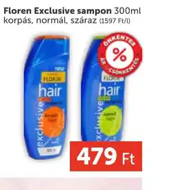 PRIVÁT Floren Exclusive sampon ajánlat