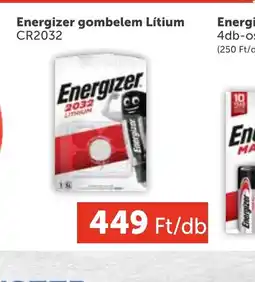 PRIVÁT Energizer gombelem CR2032 ajánlat