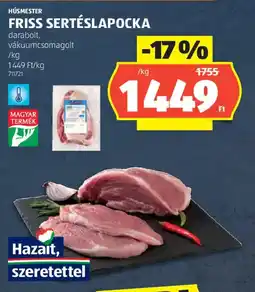 ALDI HÚSMESTER FRISS SERTÉSLAPOCKA ajánlat