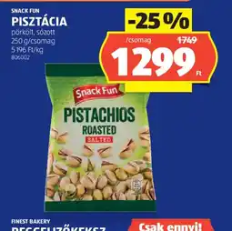 ALDI Snack Fun PISZTÁCIA ajánlat