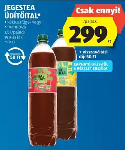 ALDI JEGESTEA ÜDÍTŐITAL ajánlat