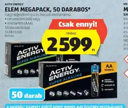 ALDI ACTIV ENERGY ELEM MEGAPACK ajánlat