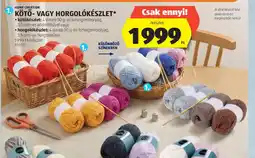 ALDI HOME CREATION KÖTŐ- VAGY HORGOLKÉSZLET ajánlat