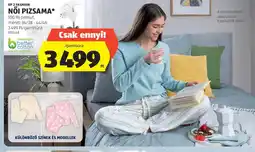 ALDI UP 2 FASHION NŐI PIZSAMA ajánlat