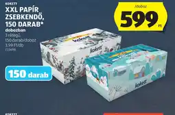 ALDI KOKETT XXL PAPÍR ZSEBKENDŐ ajánlat