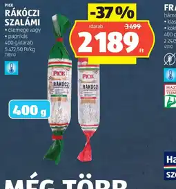 ALDI PICK RÁKCZI SZALÁMI ajánlat