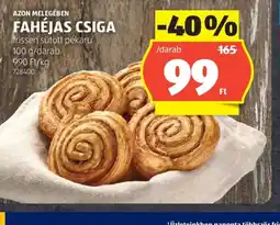ALDI FAHÉJAS CSIGA ajánlat