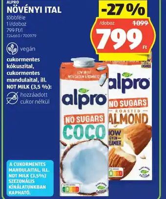 ALPRO NÖVÉNYI ITAL