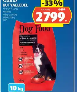 ALDI SZÁRAZ KUTYAELEDEL ajánlat