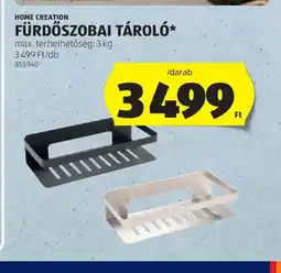 ALDI HOME CREATION FÜRDŐSZOBAI TÁROL ajánlat