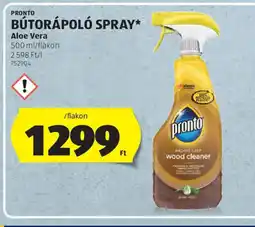 ALDI PRONTO BÚTORÁPOL SPRAY ajánlat