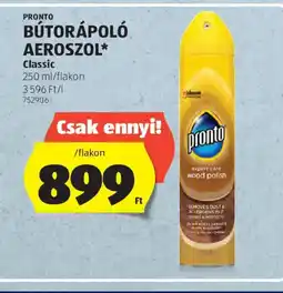 ALDI PRONTO BÚTORÁPOL AEROSZOL ajánlat