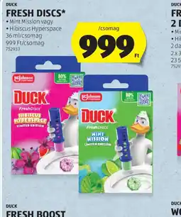 ALDI DUCK FRESH DISCS ajánlat