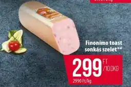 Coop Finonimo Toast sonkás szelet ajánlat
