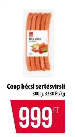 Coop Coop bécsi sertésvirsli ajánlat