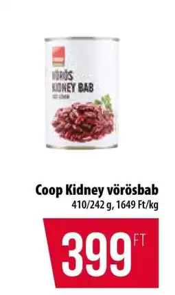 Coop Coop Kidney vörösbab ajánlat