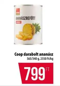 Coop Coop darabolt ananász ajánlat