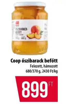 Coop Coop őszibarack befőtt ajánlat