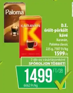 Coop D.E. őrölt pörkölt kávé ajánlat