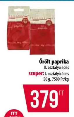 Coop Őrölt paprika ajánlat