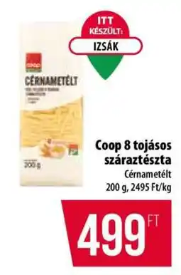 Coop Coop 8 tojásos száraztészta ajánlat