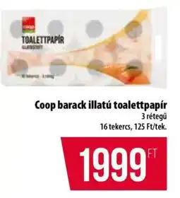 Coop Coop barack illatú toalettpapír ajánlat