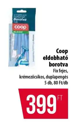 Coop Coop eldobható borotva ajánlat